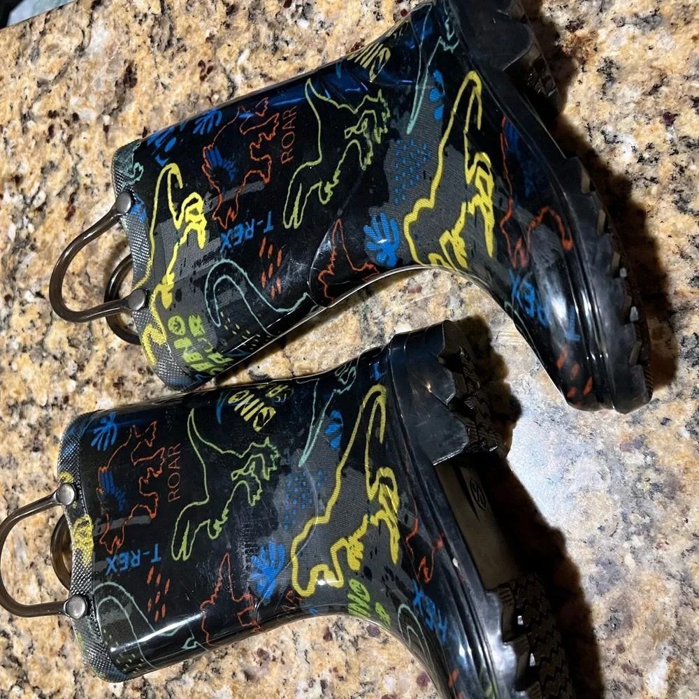 Members Mark Boys‎ Dinosaur Light Up Rain Boots